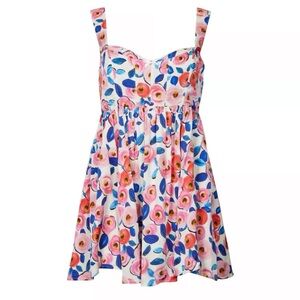 NWT For Love & Lemons Gianna Mini Dress